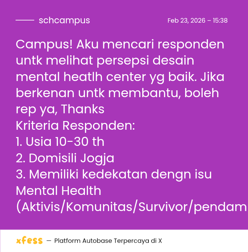 SCHCAMPUS - BASE MILIK KITA BERSAMA tweet media