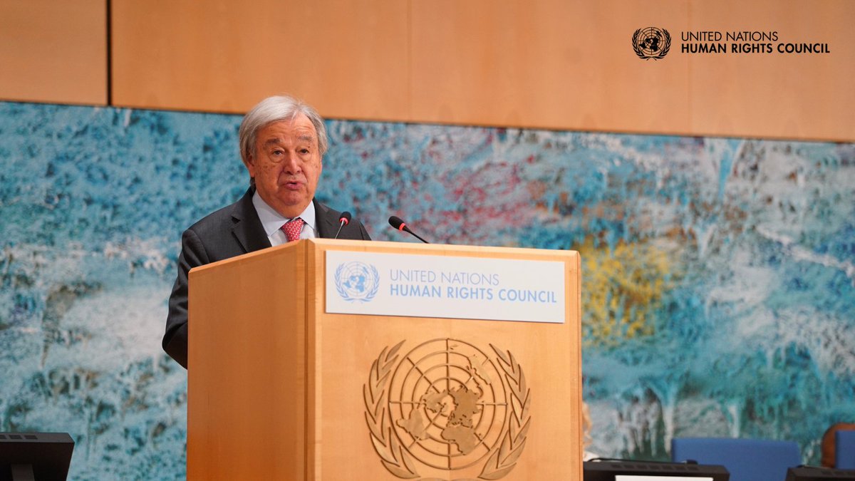 UN Human Rights Council tweet media