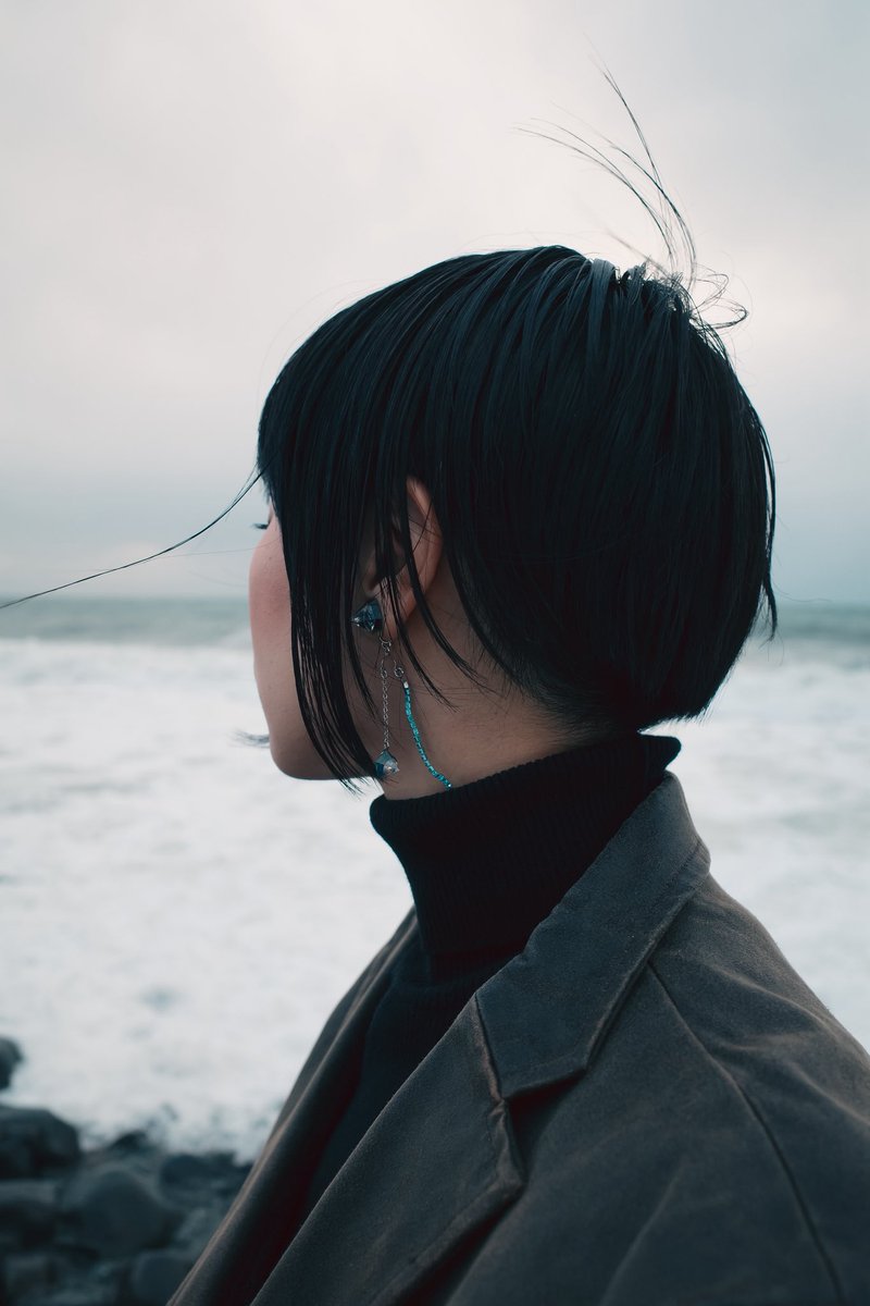 海は荒れていたけど
見に行ってよかった