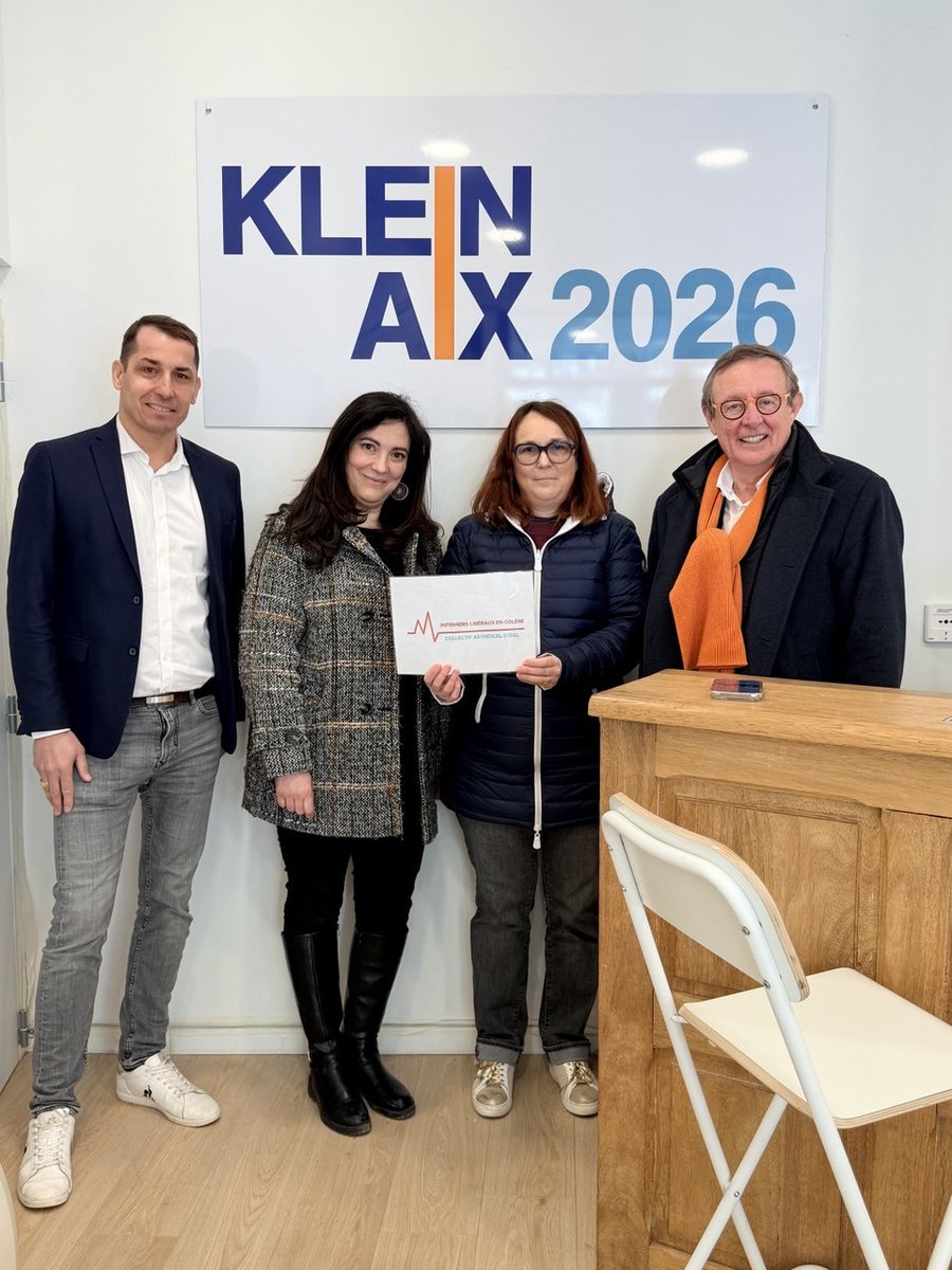 Nous avons rencontré le Collectif des Infirmiers Libéraux en Colère.

Nous les avons écoutés avec attention. Parce que lorsque ceux qui soignent les Français expriment leurs préoccupations, il est de notre responsabilité de les entendre.