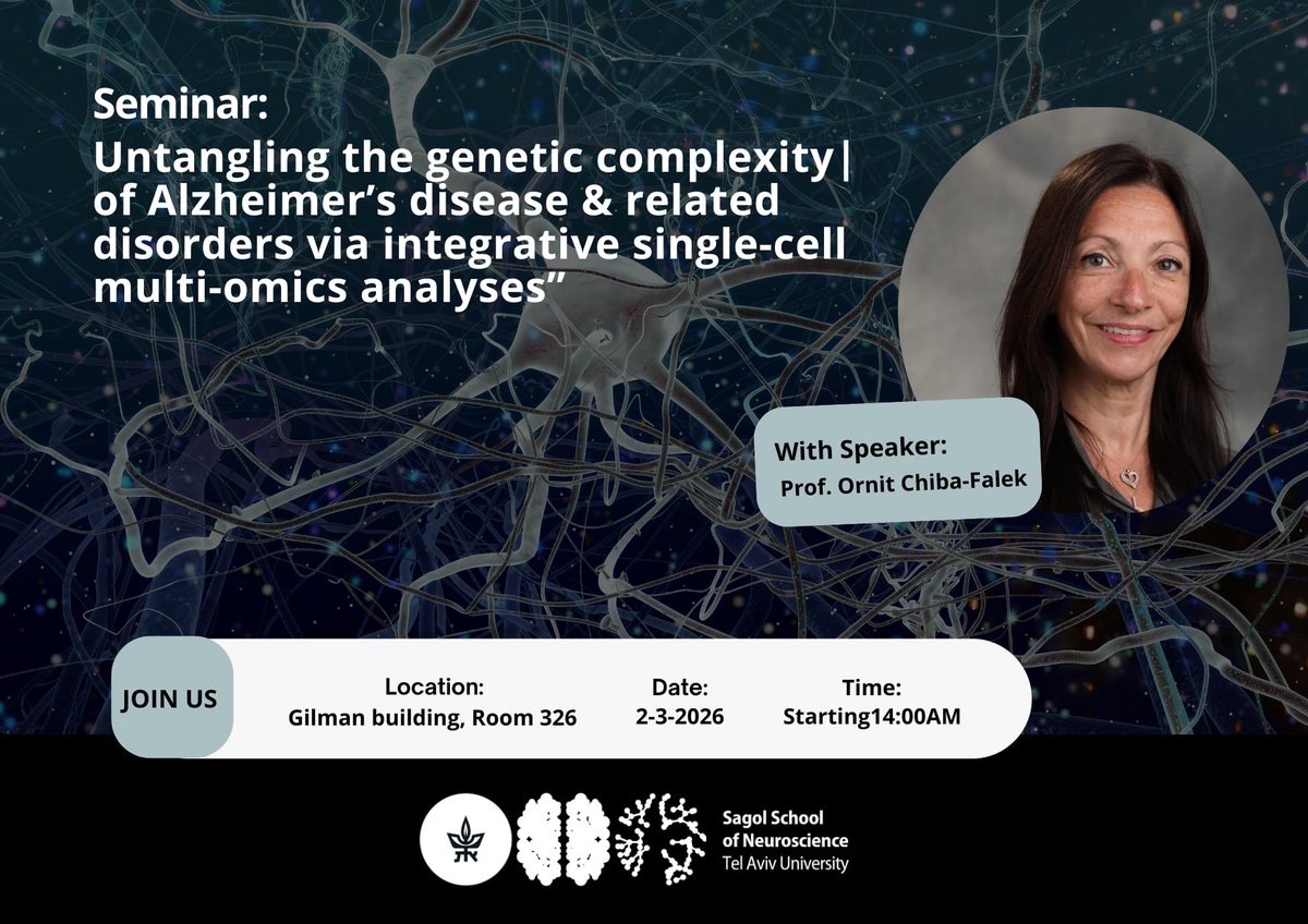 Sagol School of Neuroscience tweet media