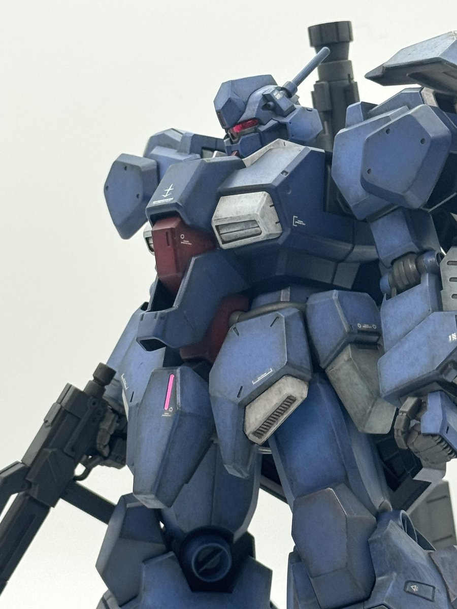 HGUC グスタフカール 00型 完成しました✨ 水性ホビーカラーで筆塗り