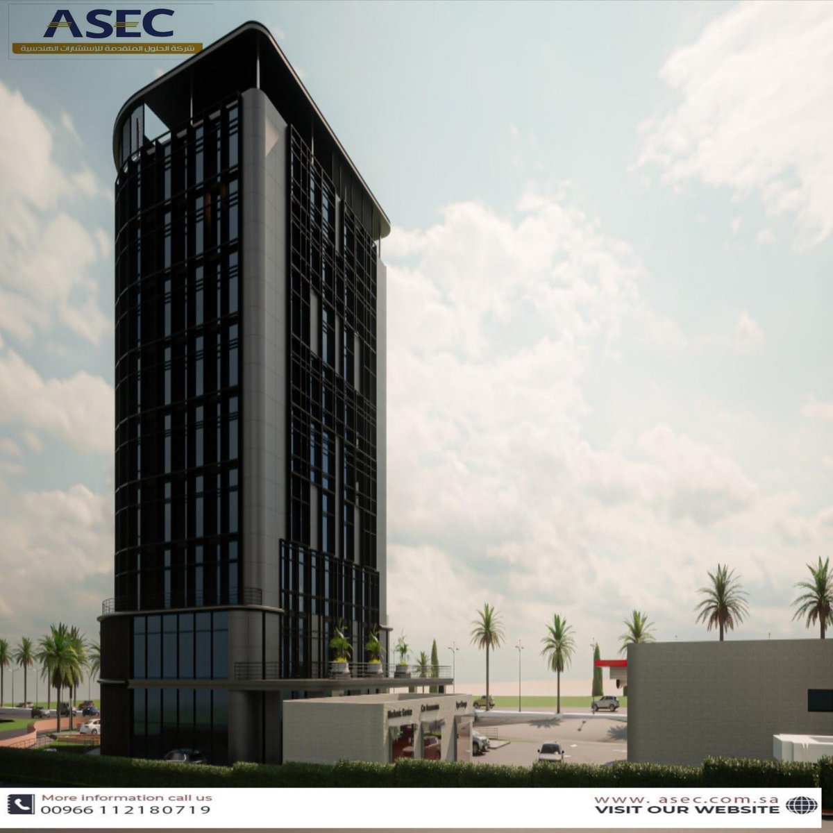 Solutionscoksa1's tweet photo. التصميم الخارجي لمبنى مكاتب🏢
أعمال التصميم المعماري ودراسة الواجهات لمشروع مبنى مكاتب وفق المعايير الهندسية الحديثة.
مقدمة لكم من شركة الحلول المتقدمة للاستشارات الهندسية 
للاستفسارات📞 :
0554068177 
أو عبر موقعنا الإلكتروني:
https://t.co/nQHcd0KLVq

#ASEC https://t.co/mlFDEKZubs