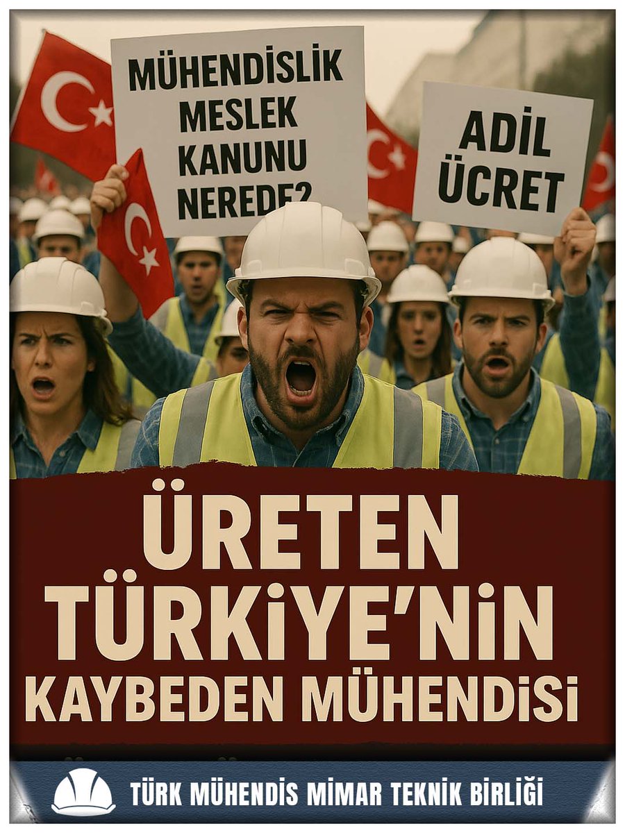 Yılların tecrübesi, bilgisi ve emeği; karşılığında adaletsiz bir ücret sistemi! Bu durumu kabul etmiyoruz! #KamuMuhendisiYokSayılıyor