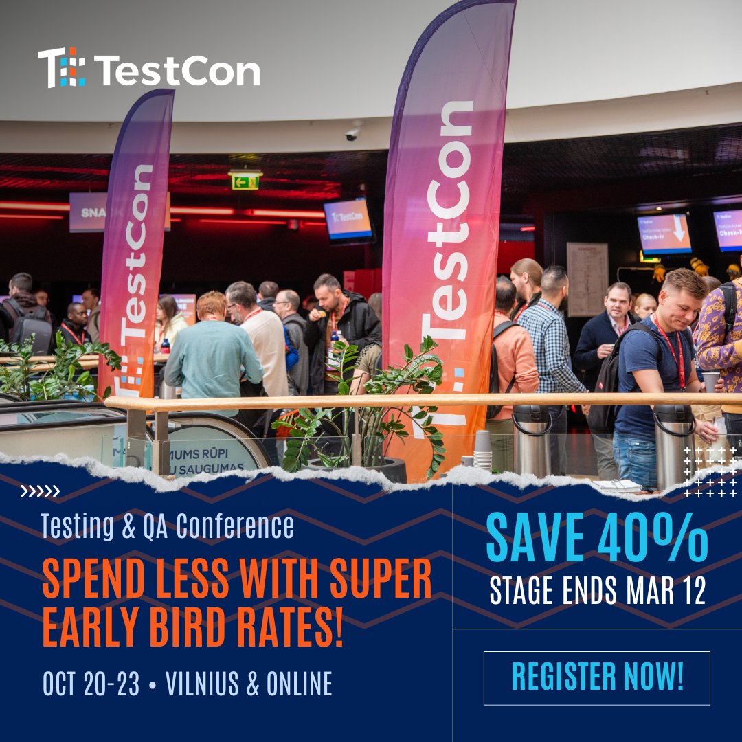 TestCon Europe tweet media