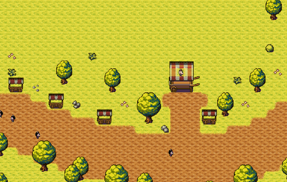 AlyxKrouli's tweet photo. Added mini stalls for salesmans
#game #gamedev #indiegame #IndieGameDev #cat #bar #alco #table #day #pixel #topdown #gamerbot #gamebot #gamebots #indiegamebot #gamedevbot #indiedevbot https://t.co/RMNCF9YnKW