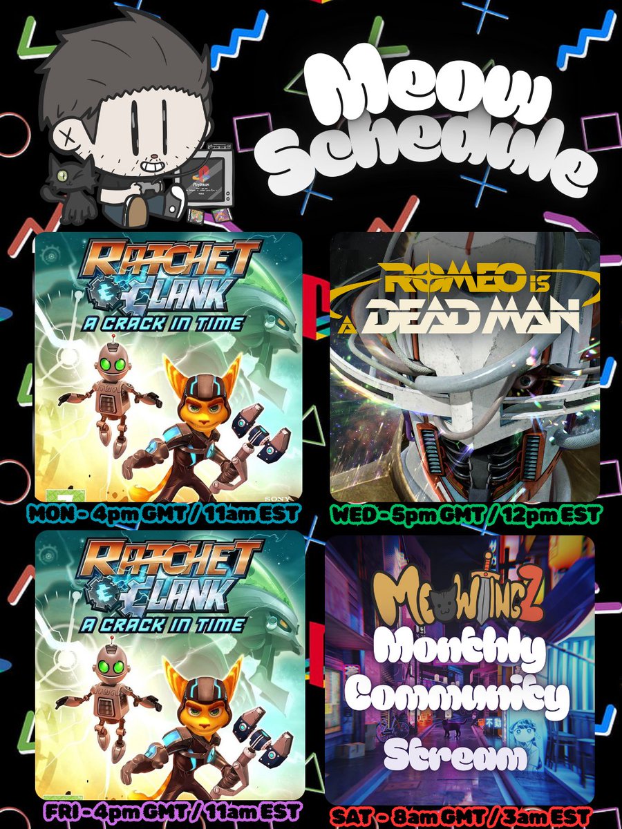 After beating Zelda Twilight Princess last week, We start a new game as chosen by the community! 

Ratchet and Clank - A Crack in time! 

Lets gooo