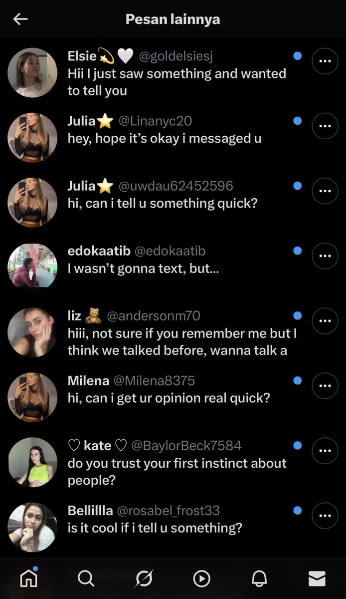 breezzeblue's tweet photo. 70+ isinya dm modelan gini 🤦🏼‍♀️🤦🏼‍♀️🤦🏼‍♀️
Sampe pegel tangan ini main blokir 😩😩 https://t.co/jZeorMAHwD