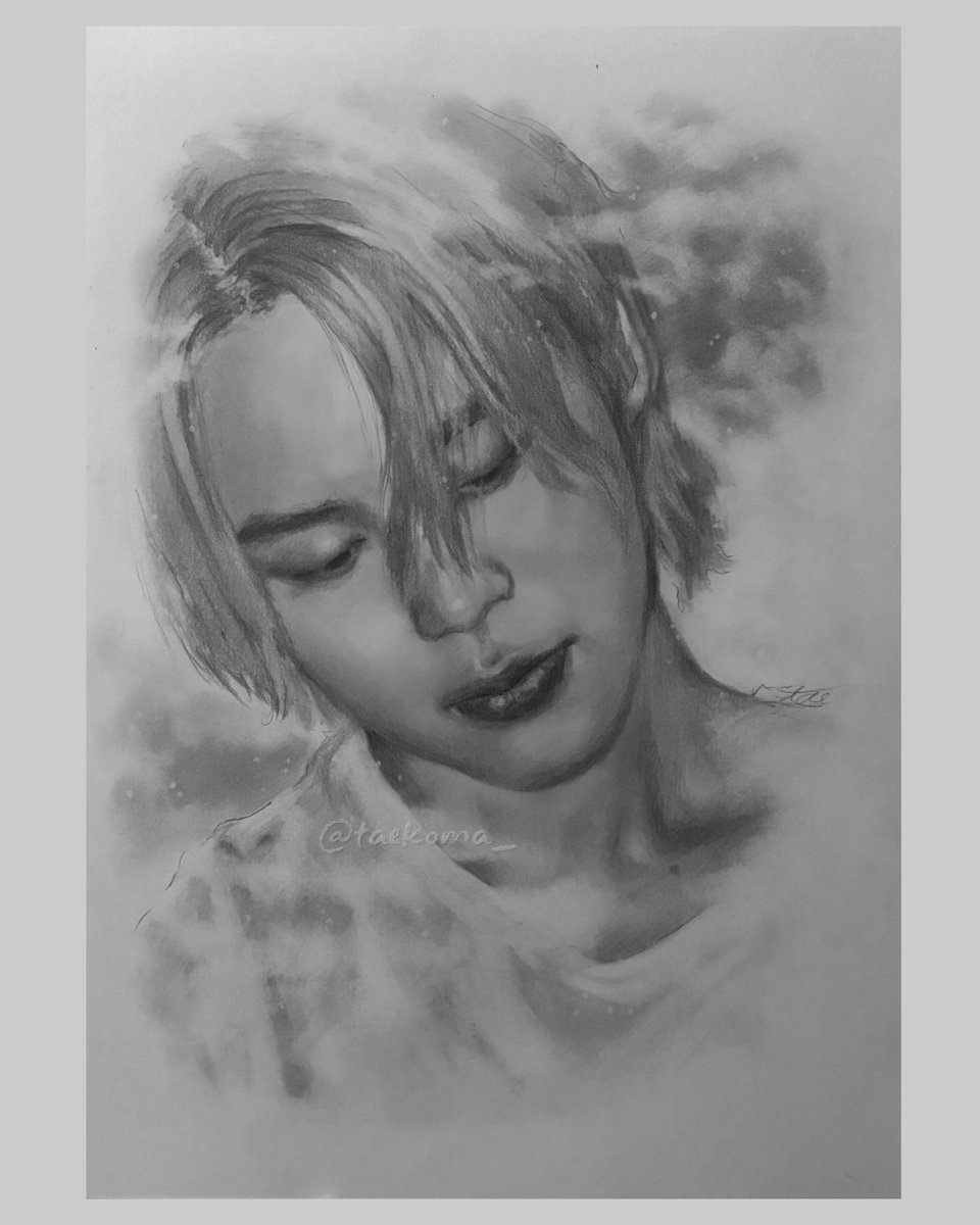 JIMIN Instagram 💜🐥✍🏻
 #btsfanart  #JIMIN
Pencil sketch