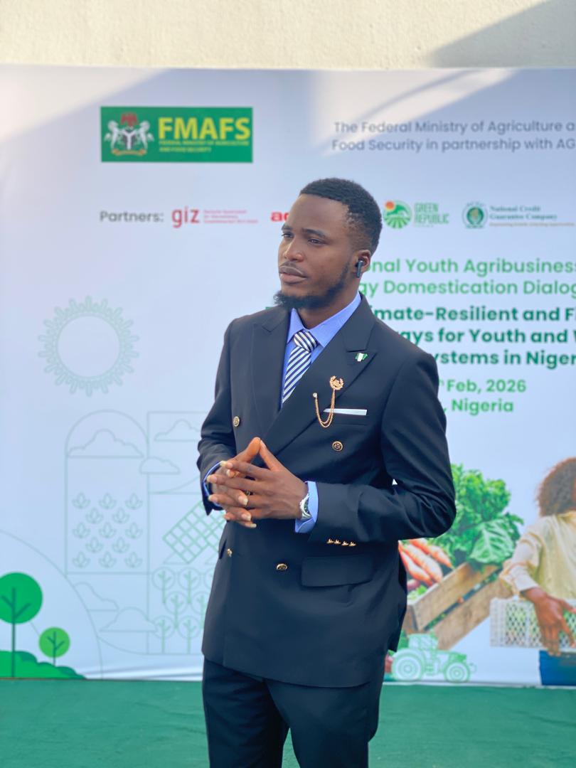 🌍 Over 5,000 Applied. Few Selected nationwide 🇳🇬 . I Am Proud to Stand Among Nigeria’s Agribusiness Vanguard.🙏

I am deeply honored to have been selected as one of only 150 agripreneurs across Nigeria to participate in the National Youth Agribusiness Strategy Domestication