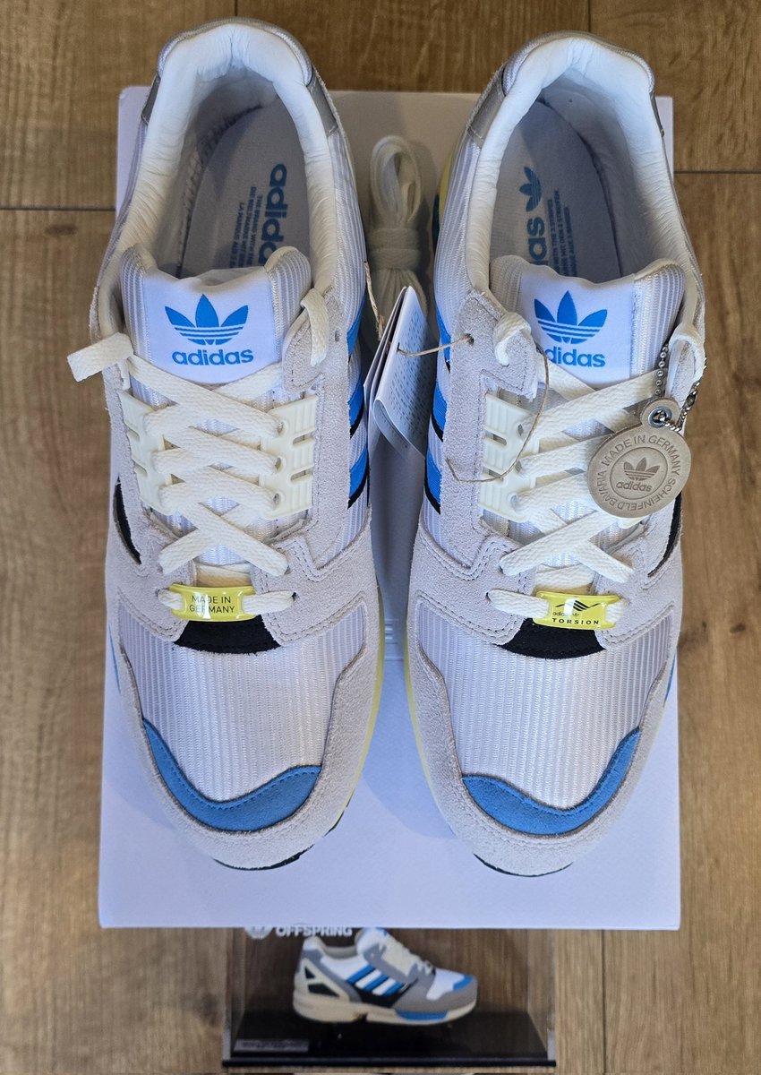 adidas ZX 8000 MIG (FTWWHT/LUAQ/POWYEL) JR4609 (Released 15th