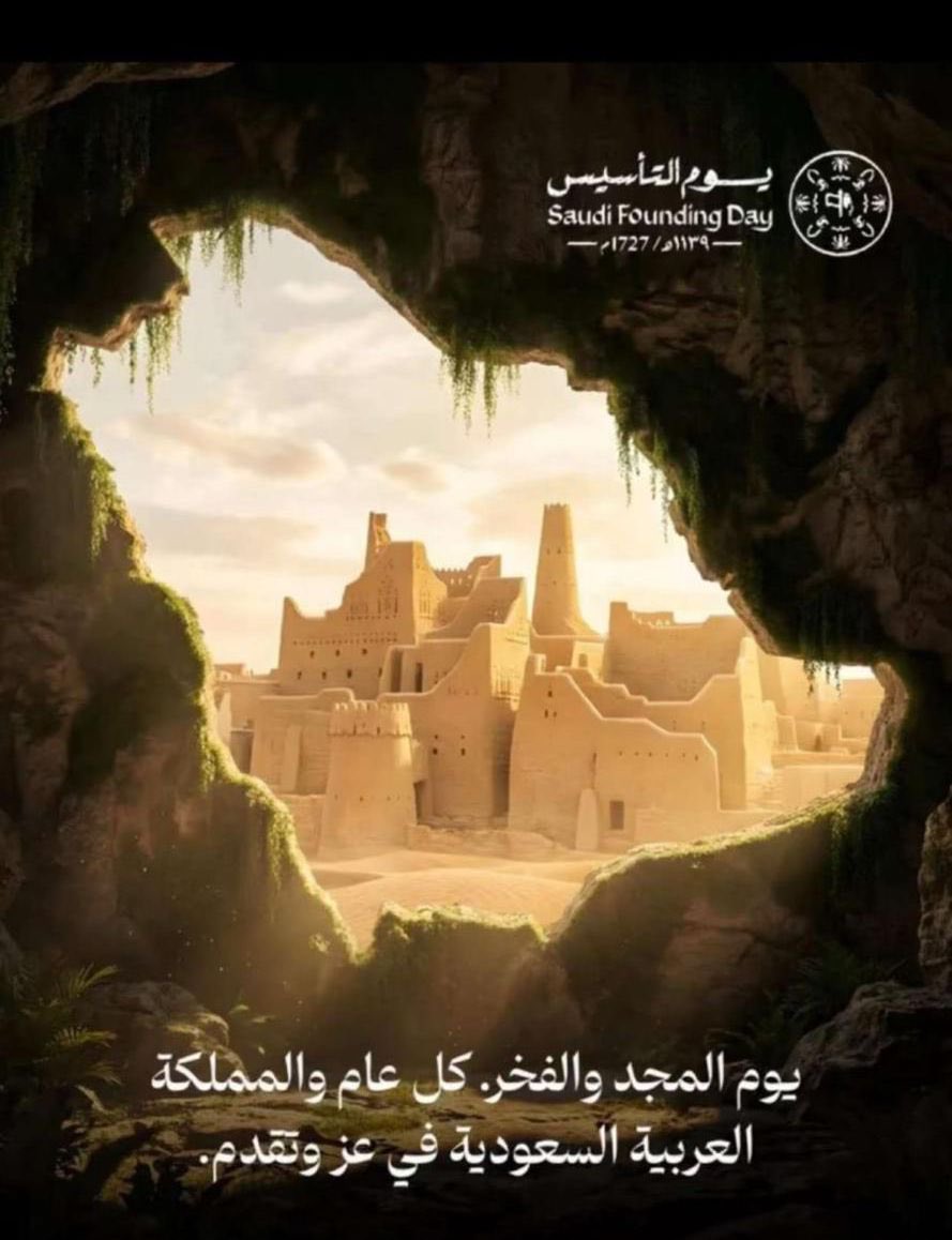 sas4ai's tweet photo. من #يوم_بدينا 

وأرضنا أرض المجد والعز والرفعة.. 
دامت لنا بلادنا الغالية السعودية
 وطناً ودمنا لها ذخراً 🇸🇦❤️

#يوم_التأسيس https://t.co/5dLmdpoCT4