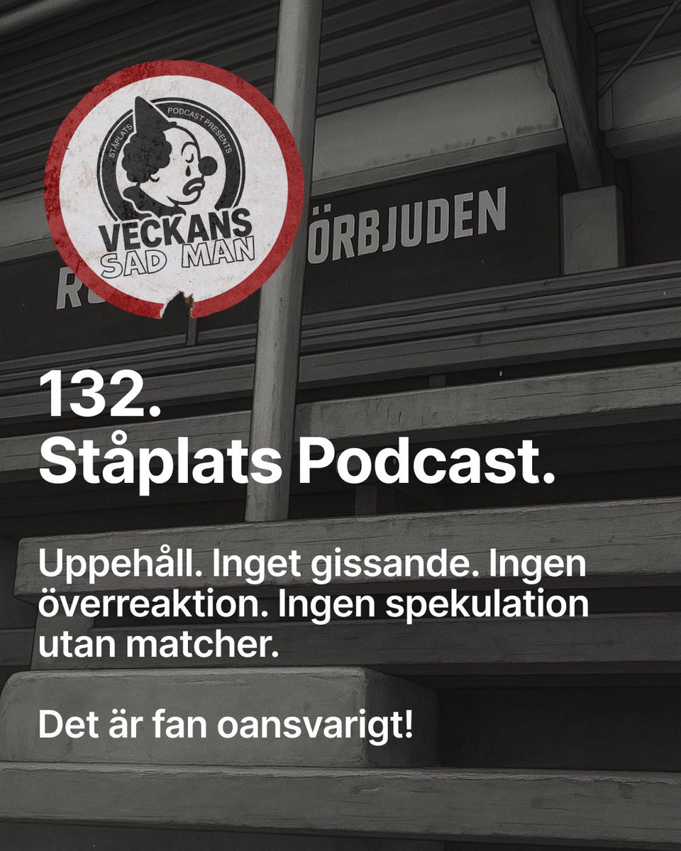 Ståplats Podcast tweet media