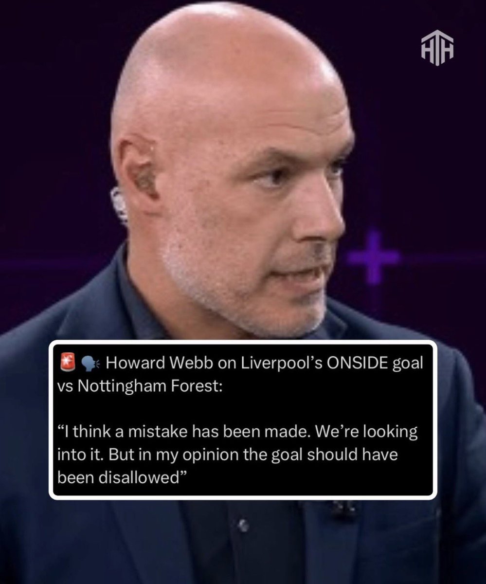 TalkForestTv's tweet image. Howard Webb on the goal yesterday #nffc