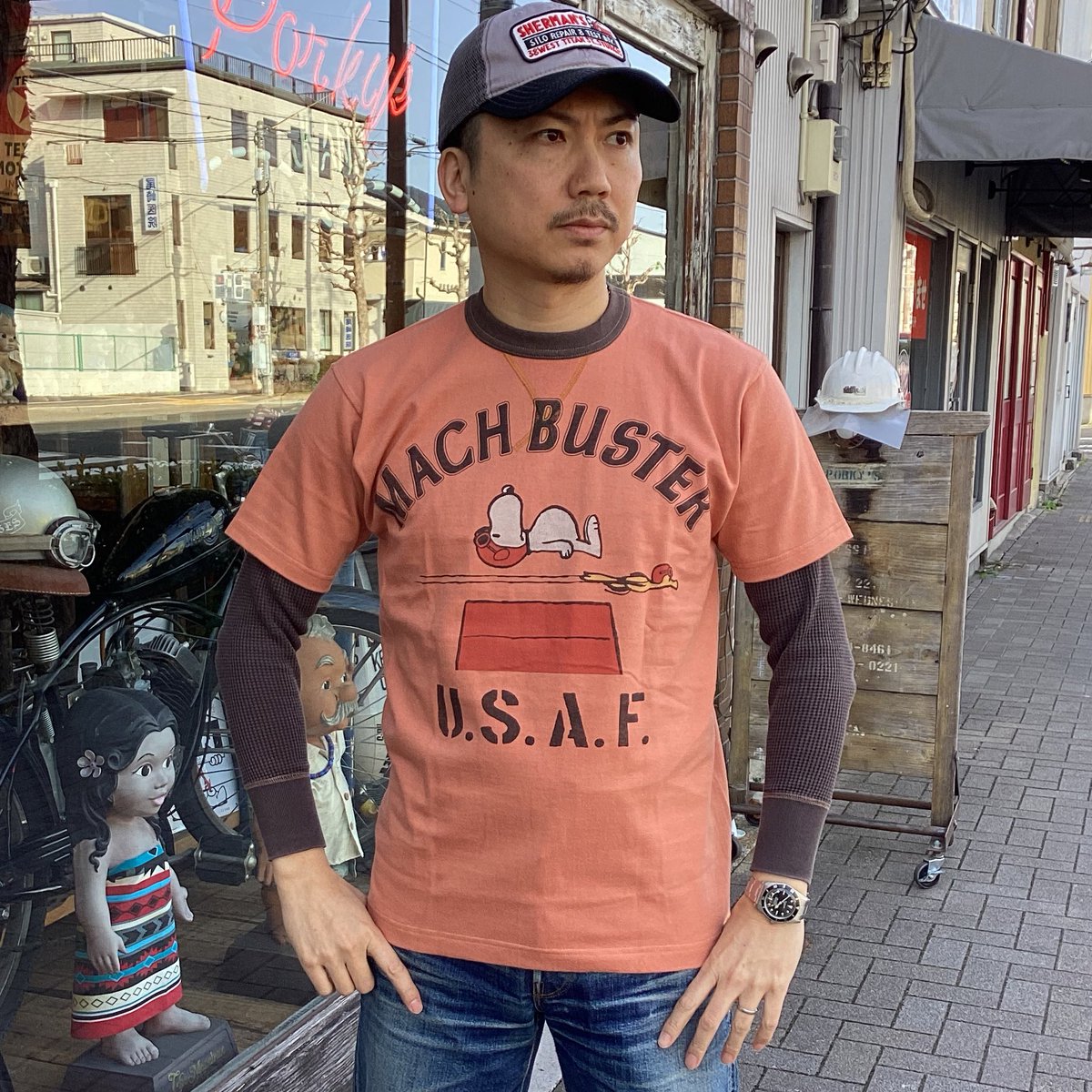 入荷情報！ TOYS McCOY「Peanuts Tee Snoopy “Mach Buster U.S.A.F. 
