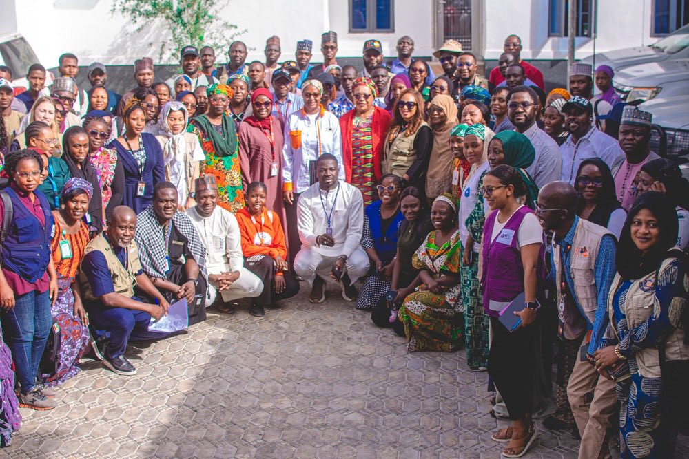 _ALSAR's tweet photo. GBV meeting update! Our Executive Director represented ALSAR at the GBV Sub-Sector Coordination Meeting with @UNFPANigeria representative Muriel Mafico in attendance held at @FutureResilien1 office. Strengthening partnerships to protect vulnerable communities from GBV. https://t.co/nHjnkboXbb