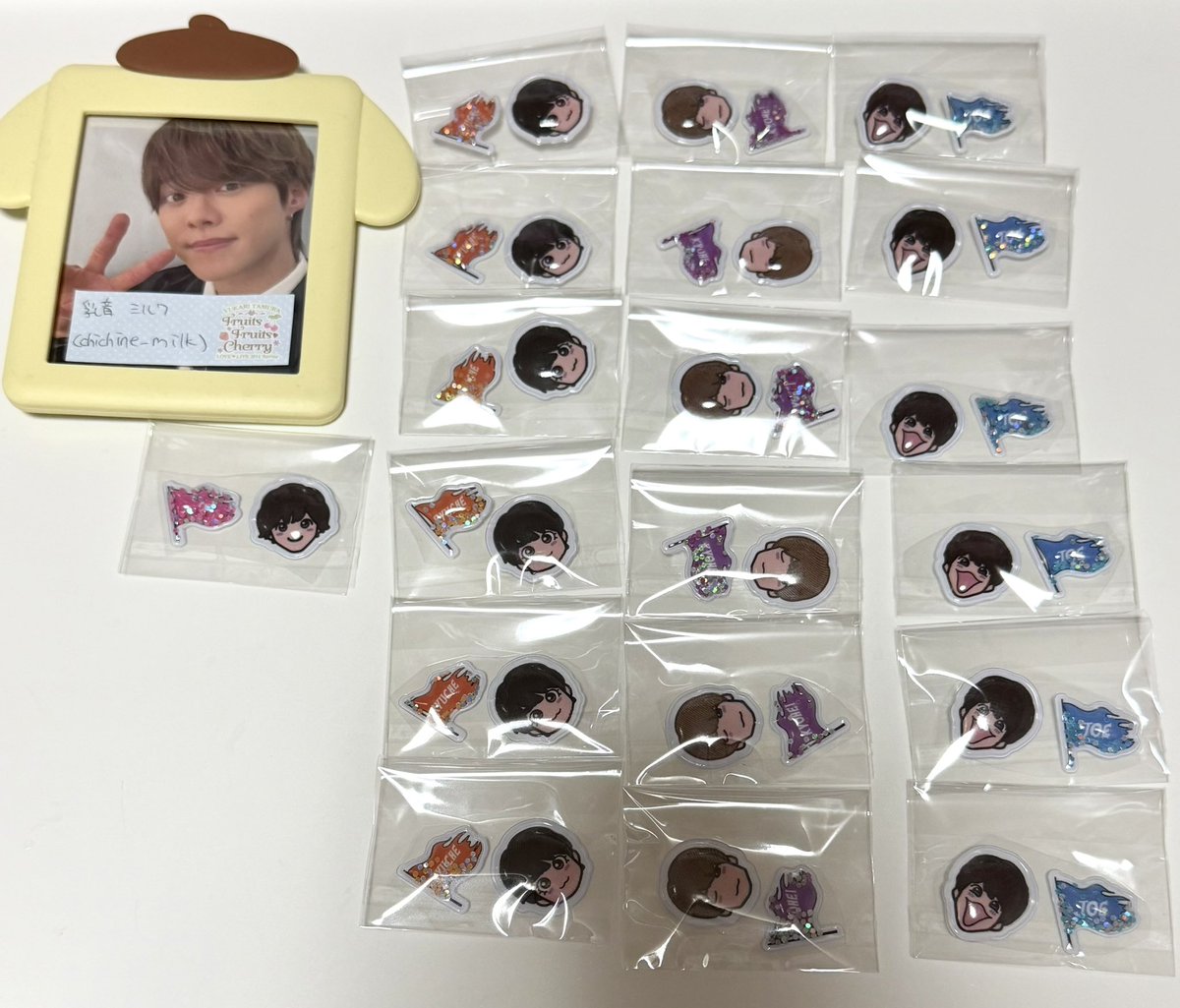 交換】なにわ男子 HARD WORK 特典 トレカ ソロカ ぷっくりシール 譲