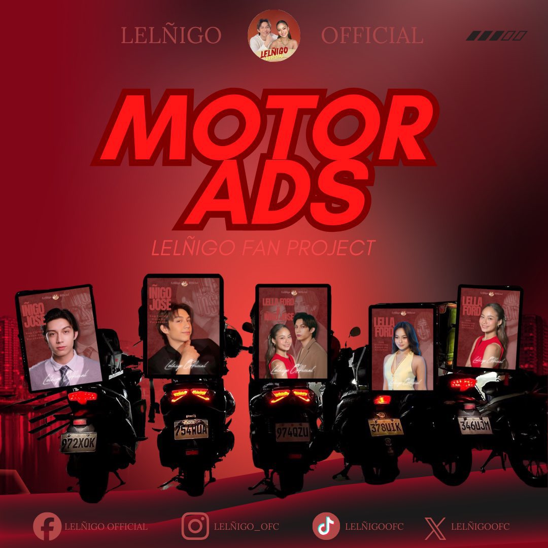 From the streets to the spotlight, LELÑIGO is moving louder and prouder than ever. These motor ads are not just posters on wheels they represent unity, effort, and the unstoppable dedication of fans who believe and support with all their hearts.

Every ride carries a message.