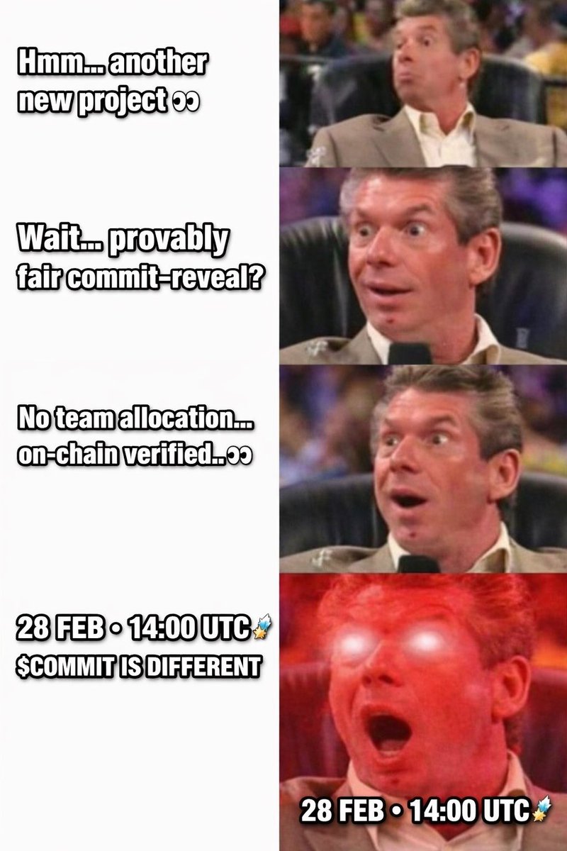 The conviction is real, the members are real.

We’re closing in on 300 members on TG group 
🔗 t.me/commit_protocol

In less than a week we’ll launch. Time flies by fast! 

Don’t fade this.