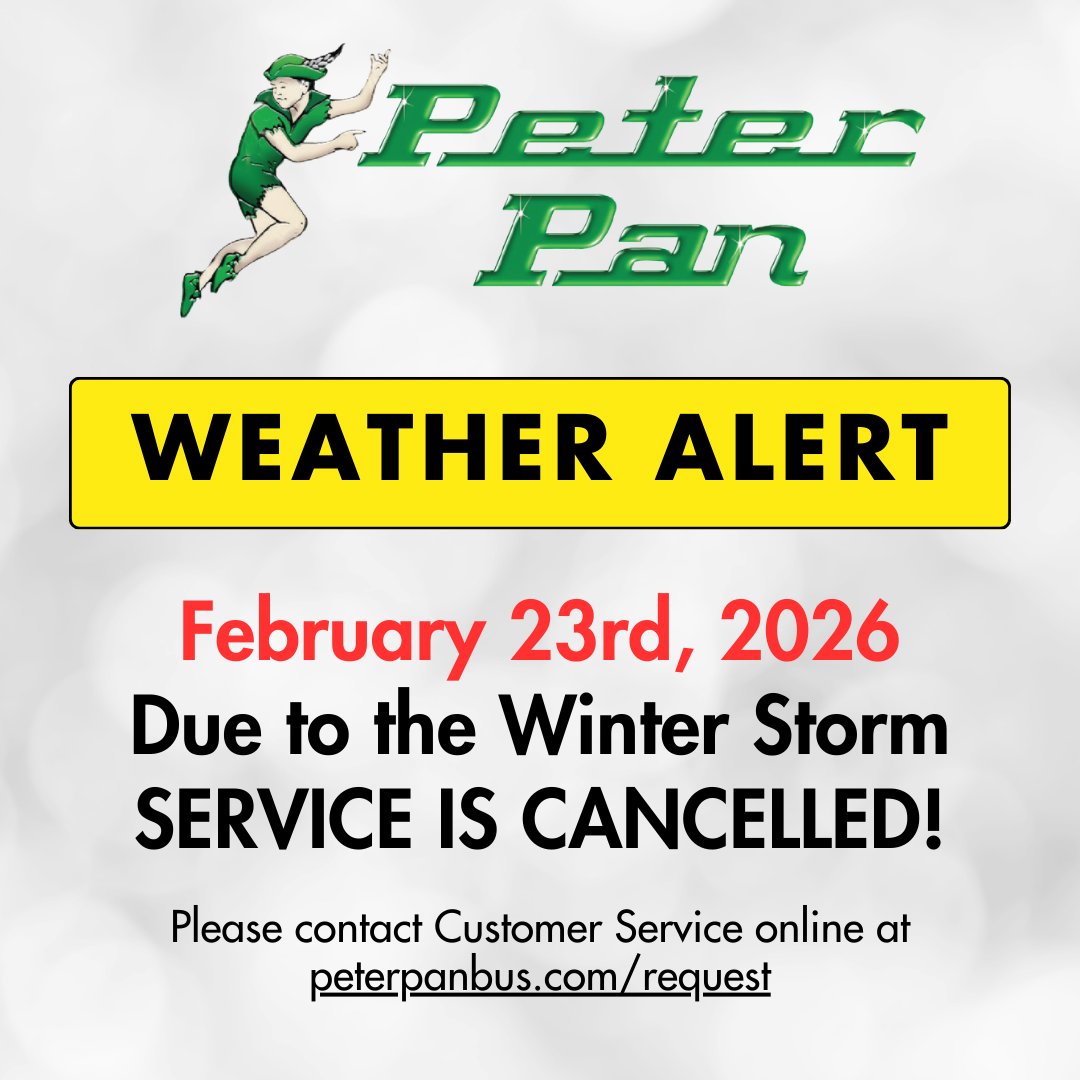 Peter Pan Bus Lines tweet media