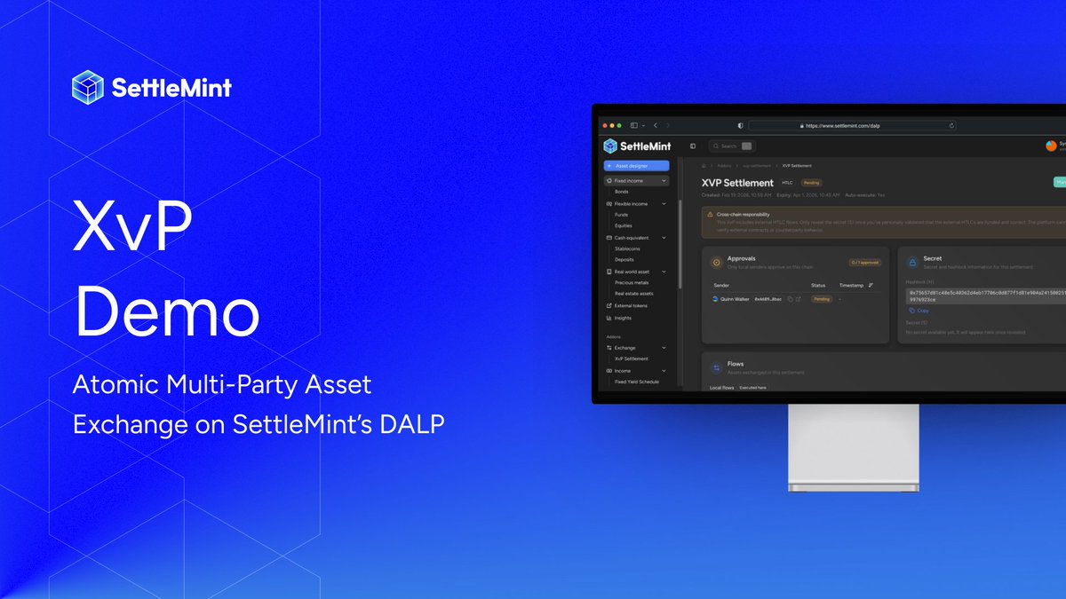 SettleMint tweet media