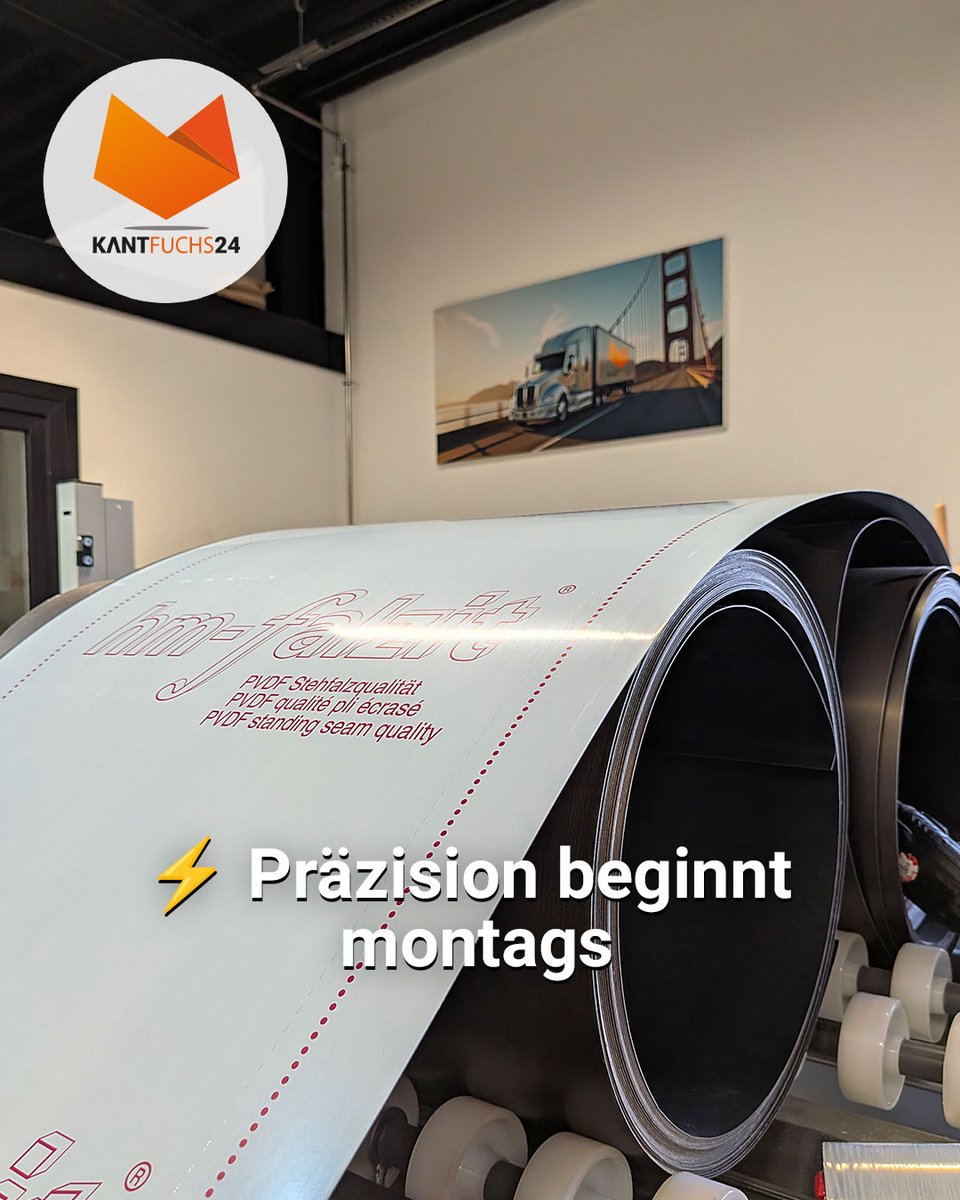 💪🔥 Neue Woche, volle Konzentration!

Bei #Kantfuchs24 starten wir hochmotiviert in die Arbeitswoche.
Dann heißt es: #Bleche kanten, präzise fertigen und schnell versenden 🚀
📦 Versand in 2–3 Tagen – zuverlässig &amp; termintreu.

Let’s go, Woche! 

#BlecheKanten #Metall #handwerk