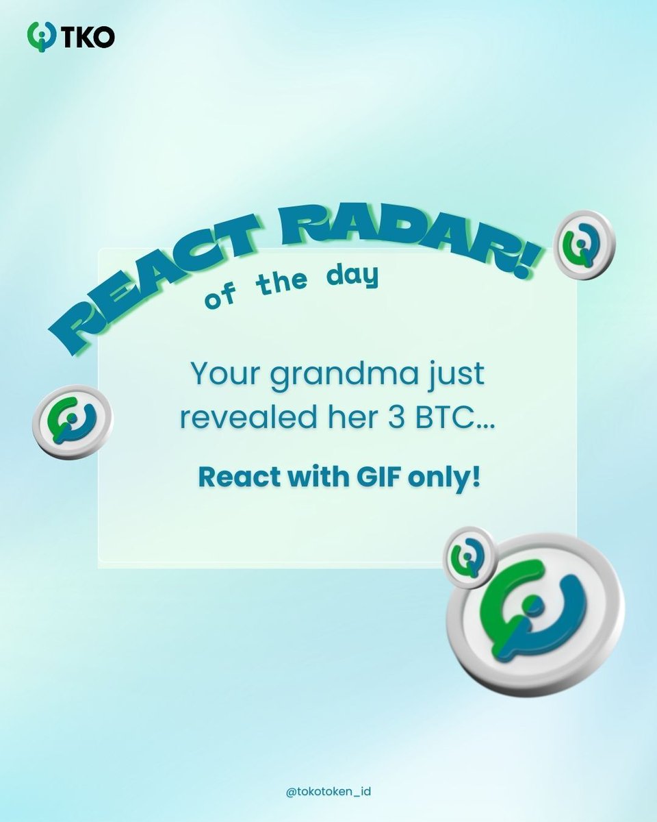 tokotoken_id's tweet image. Wait... Grandma was a whale this whole time?! 🐳👵 

If she dropped this bombshell over tea, how are you reacting?
GIF ONLY HAHAHA!

#TKO #reaction #web3