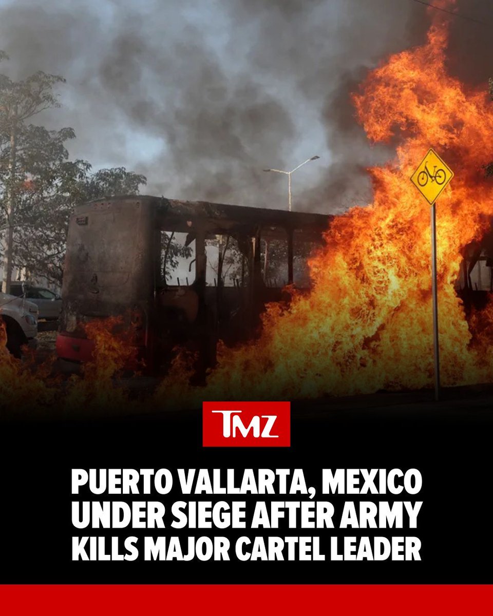 The notorious Jalisco New Generation Cartel reportedly began a ruthless attack on Puerto Vallarta, Mexico over the weekend following the killing of the crime organization's leader.

Read more: buff.ly/06q7Z8N