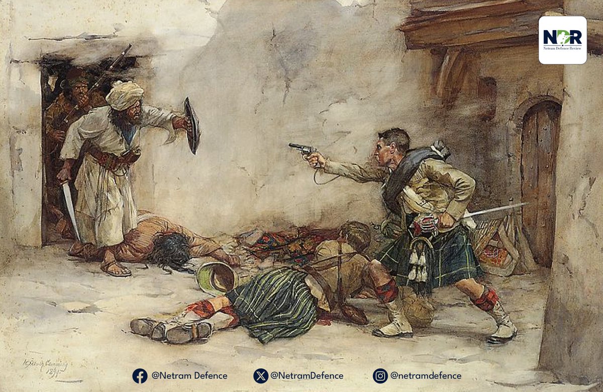 THREAD🧵
When Gorkhas defeated the Afghans 

The Gurkhas played a pivotal role in key military conflicts. One notable example is their contribution during the Second Anglo-Afghan War, specifically at the iconic Battle of Kandahar on September 1, 1880. This conflict arose from a