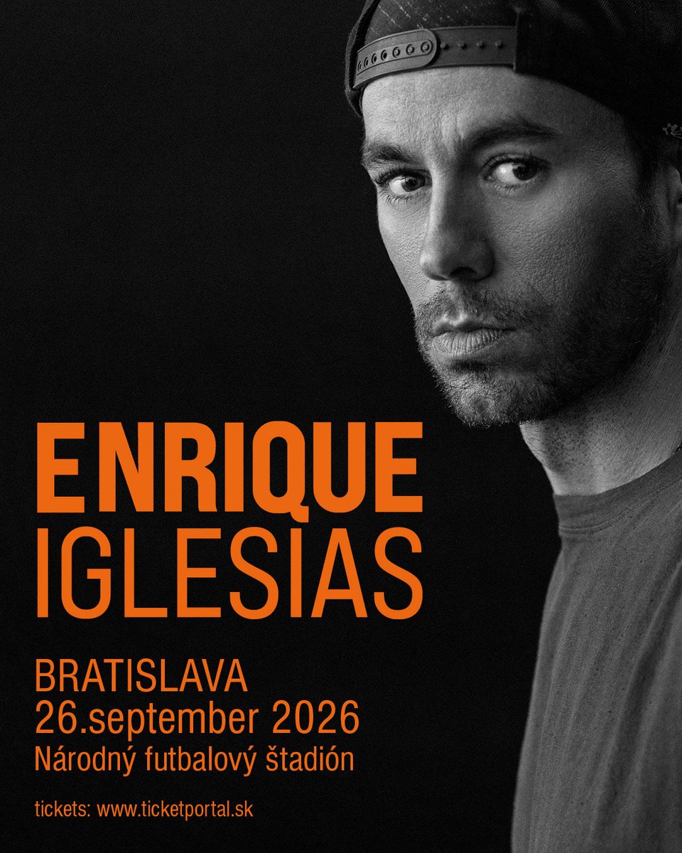 Bratislava Slovakia!  Can’t wait to see you on 26 of September for an unforgettable night.  Tickets pre-sale is this Wednesday February 25 at 10 AM Local Time.  Don’t miss it!