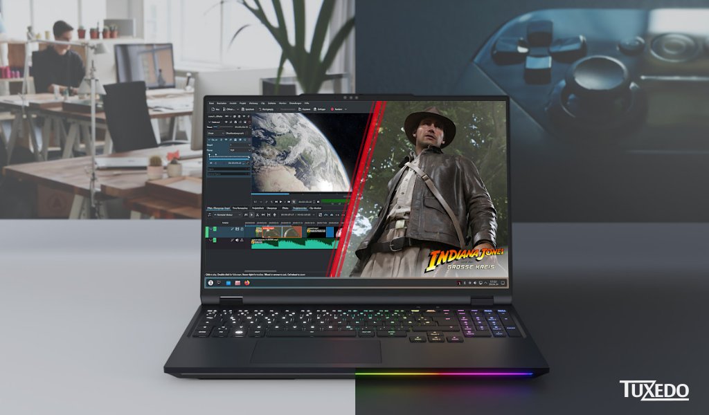 TUXEDOComputers's tweet image. TUXEDO Stellaris 16 - Gen7

High-performance workstation &amp;amp; gaming laptop with a clean, professional design. Features strong cooling for quiet operation under load or maximum performance when needed, plus customizable RGB lighting.

tuxedocomputers.com/index.php?modu…

#gaming #notebook #work