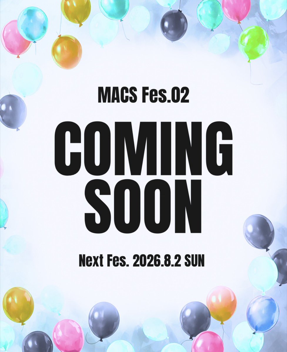 Next...

#macsfes