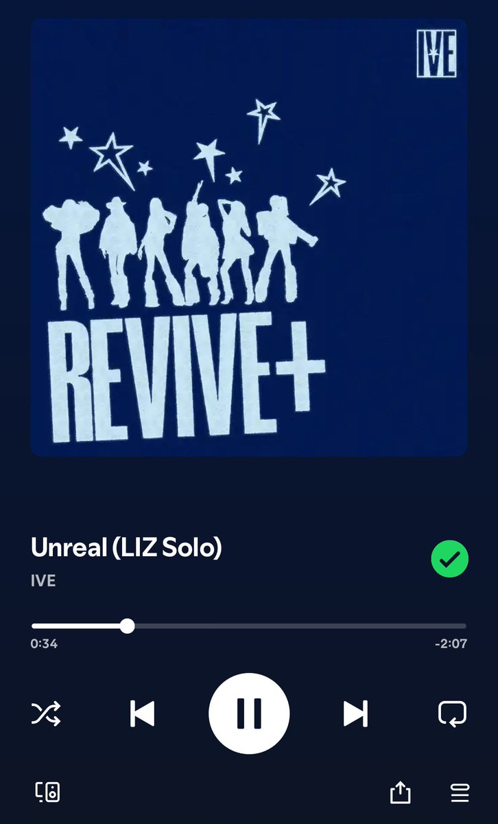[📢] <UNREAL> RELEASE

LIZ’s 1st Solo Track <UNREAL> has finally been released on music platforms!

‼️ REPLY WITH YOUR UNIQUE SPOTIFY LINK ‼️

LIZ UNREAL OUT NOW
#LIZ_UNREAL
#리즈와함께_끝없는여정_UNREAL
#LIZ #리즈 <a href="/IVEstarship/">IVE OFFICIAL</a>