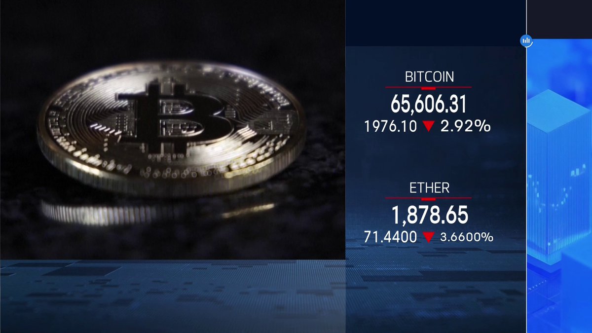 البتكوين تراجعت دون مستوى الـ 65 ألف دولار بعد قرار ترمب بزيادة التعريفات الأسواق العربية _Business 