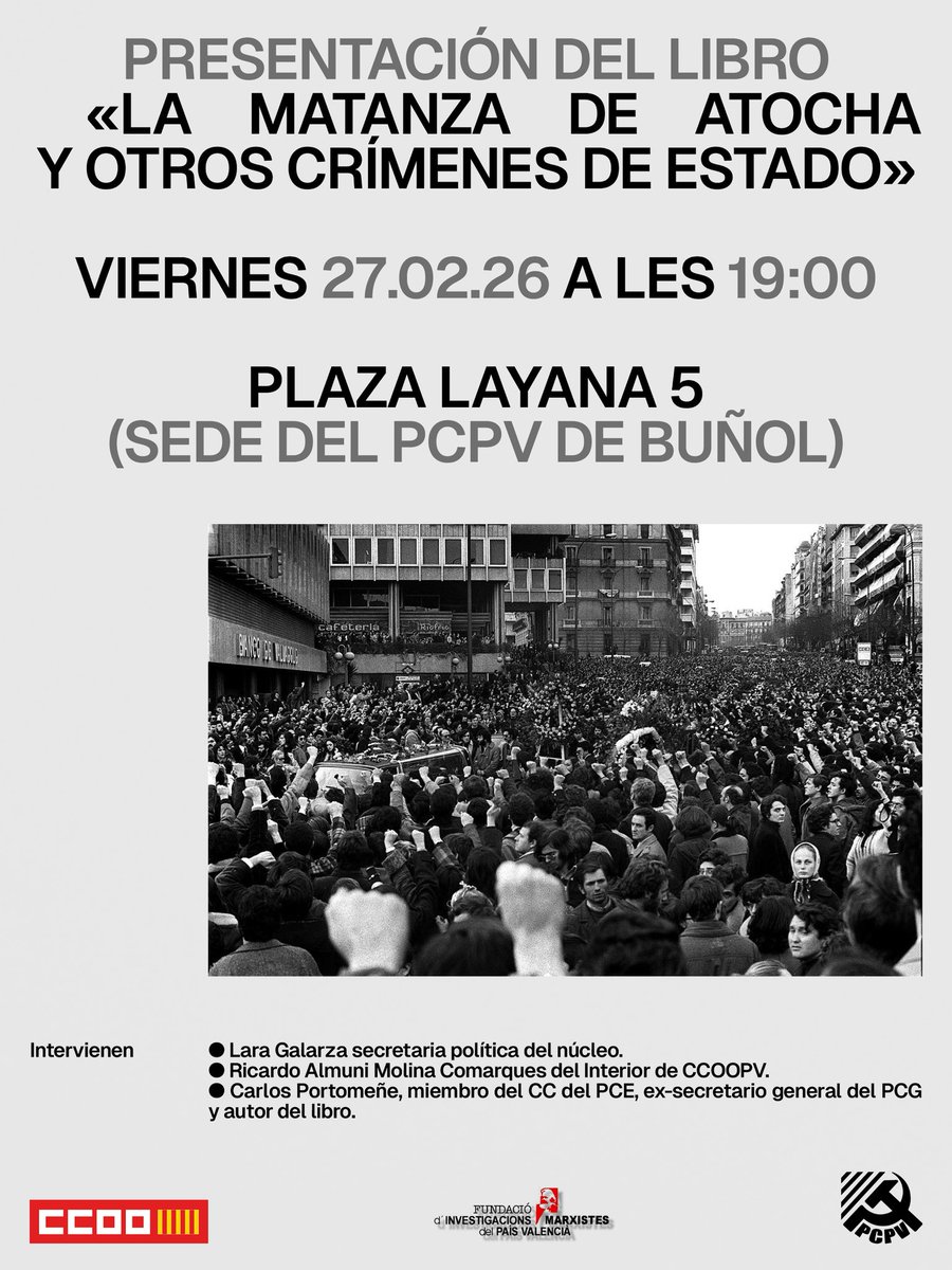 PCPV Partit Comunista del País Valencià tweet media