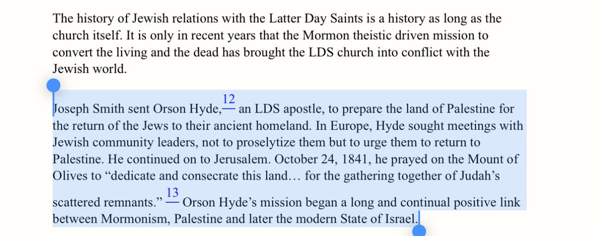 Meowllian's tweet photo. The Mormon “Caliphate”: America’s 5th Column 

Why does Mormon Sam Parker leave out the part that LDS Apostle Orson Hyde went to the Mt of Olives and dedicated the Holy Land for the return of the scattered Jewish people on October 24, 1841?

Or that — 

American Zionism actually started with the Mormon Church? 

Mormons believe in the Divine Right to rule? What is the Council of 50? 

Why are Mormons so overrepresented in all of our Intelligence Agencies? The Utah NSA Bumbledrive? The CIA? The FBI? NASA? 

They built & own many of the US railroads and 4 out of the 5 Trucking companies in the US? 

Joseph Smith and the entire LDS Chruch are Freemasons? Strang-ite Illuminati in MI? 

What was Bingham Young’s relationship with Albert Pike (Scottish Rite, the Golden Circle, Palladium, the KKK), General DeSmett, General Augustin Prevost (Allen Dulles Swiss Ancestor Templar) with Guiseppe Mazzini & Phileas Walder, both based in Switzerland? 

How does this relate to the Priory of Sion, the Swiss Alpine Lodge and who are the Gnomes of Zurich? 

Why are nearly all Mormons related to Kings & Queens of Europe? Aren’t the Templars 2nd and 3rd sons of Monarchs too? 

Didn’t Zionism start with the Templars as well? As well as modern day Banking? How many Mormons opened banks in Switzerland in the 1850’s? 

Why does the Board of the Federal Reserve Building in DC have Mormon Marriner Eccles’ name engraved on it ? 

Why are so many Mormons of Swiss descent (Swissconsin & Utah) ? Hint: Who populated the German Palatinate after the Thirty Year War in the 1640’s? 

Isn’t that where the Rockefellers are from and most of Hitler’s top officers & bankers from? Obama, Fauci, Thiel, the Bushes, Hoovers, Dulles Brothers, Eisenhower, Himmler, Ursula Von der Leyen, Epstein, Keir Starmer, Lord Michael Farmer (Candace’s husband), Alex Jones, Erik Prince, Elon Musk (Haldemann), Mengele, Werner Von Braun of NASA and the Rosicrucians from there too? 

Why was Thule Society’s sister Chapter of Yale Skull & Bones opened at the University of Utah in 1909? 

Or the Mormon’s 200 + year relationship with Russia? and Sweden? 

Why did Zelensky fly to see the LDS Quorum of the 12 asking for help in Ukraine in 2024? 

Why does the LDS have so many investments tied up with the Israel & Ukraine Military Industrial Complex? (Deseret Management Corp + Ensign Peak Partners) 

Why do so many PayPal Mafia & WEF Klaus Schwab have Mormon ancestry that were with Bingham Young in the 1840’s in Utah when they established the State of the Deseret? (Elon Musk, Peter Thiel, Marc Andreessen, Bill Gates, Reid Hoffmann)? 

Why is Racine (the Root) Swissconsin the place where the “Mormon Church split”? 

Why is Racine where all the Freemasonic Lodges (Especially Scottish Rite, Knights of Pythias & of Columbus, Oddfellows), Secret Societies & Scientology converged? 

Why are so many Top Mormons also Knights of Malta? (Tim Ballard, Paul Hutchison, UT AG Sean Reyes, Romney etc…) 

How involved with Rotary International are the Mormons & the creation of the UN? Why does Salt Lake City have UN Offices? 

How are the Mormons connected to Epstein and NXIVM (Knights of Pythias Podesta, Sean Green, Schummer, Lady Gaga, Nelson Rockefeller) and Racine? 

How is Utah connected to Racine, WI? 
 (Paul Ryan & Mitt Romney) 
Solamere Capital, NXIVM, CNP, Ukraine Burisma

“Apostle Hyde climbed the Mount of Olives outside of Jerusalem and offered a dedicatory prayer, asking for the land to be made fruitful for the return of Judah and for a temple to be built there.

The prayer was solemn and a symbolic act, seen as fulfilling a prophecy and the charge of the Twelve Apostles to unlock the doors for the gathering of Israel.

The act of dedication helped to set in motion the gathering of the Jewish people, who would then carry out the work themselves.” 

Ask yourself what Mormon Zionism really means, what they want and if “Israel” was really just about Jooz? 

Could this all be just a coincidence?