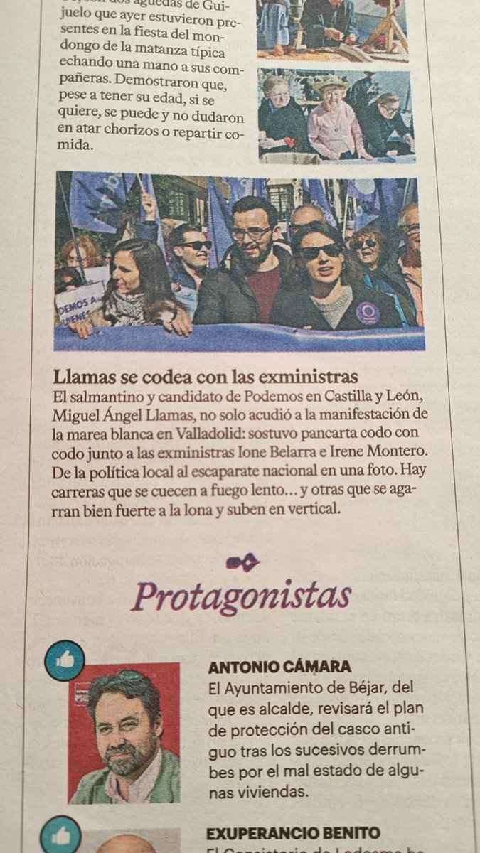 Las únicas carreras que tengo son las de Derecho, Ciencias Políticas y, a final de año, la San Silvestre. No tengo ninguna carrera política, señores de La Gaceta. Soy simplemente un militante que, en ocasiones, apoya a nivel local y, en otras, pone la cara cuando se siente