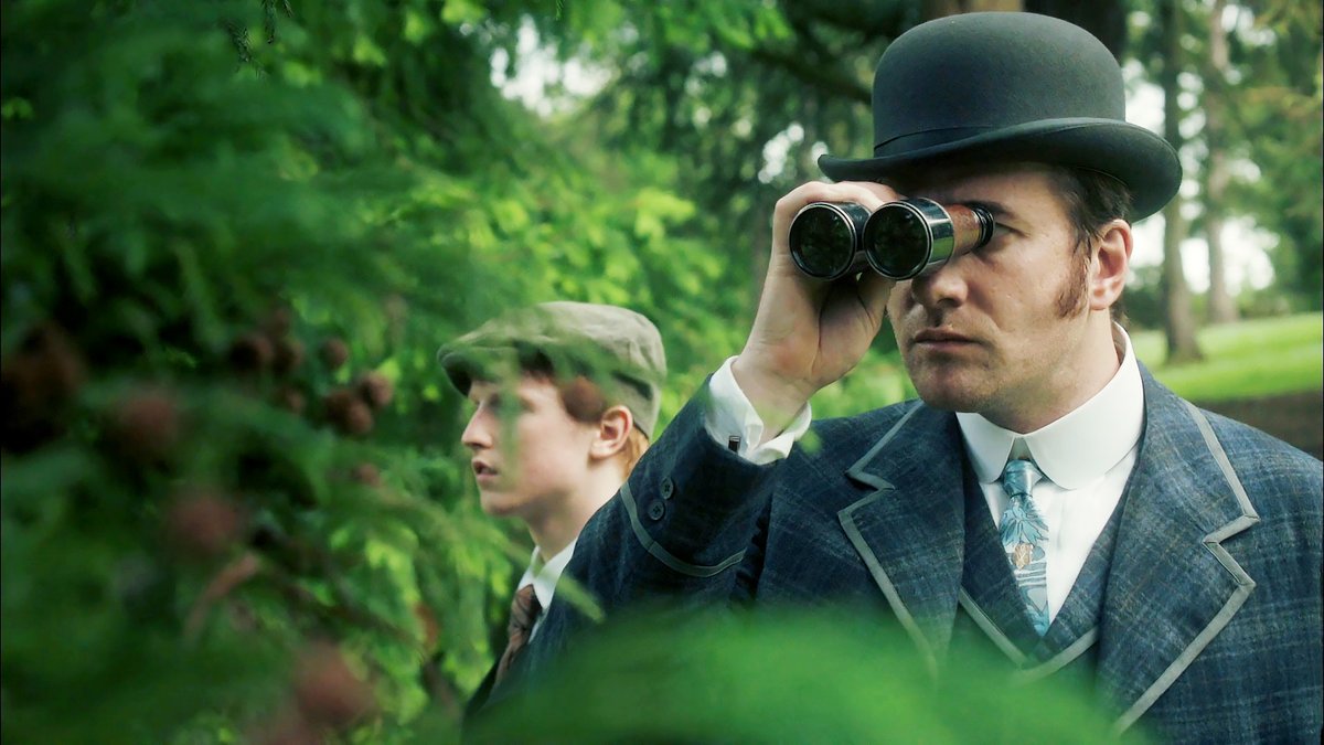 toricoyahhh's tweet image. 今日は春みたいな陽気でしたね 🎩🤨💕 #RipperStreet