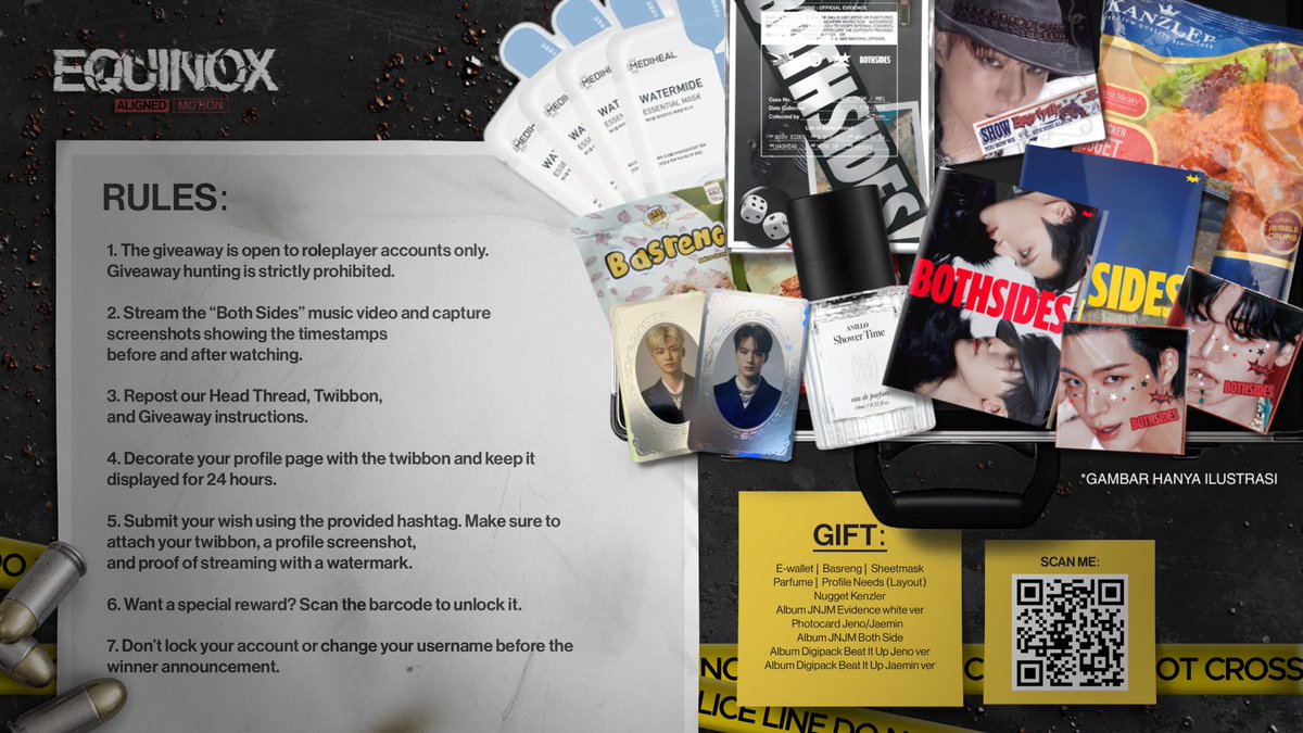 ⠀ 
Light shifts while the operation remains active. Both sides move along one route, armed and alert, distinct in instinct yet aligned in objective. The 𝗿𝗲𝘄𝗮𝗿𝗱 𝗽𝗿𝗼𝘁𝗼𝗰𝗼𝗹 is now activated. Submit your entry to unlock the next clue. ⟡
⠀