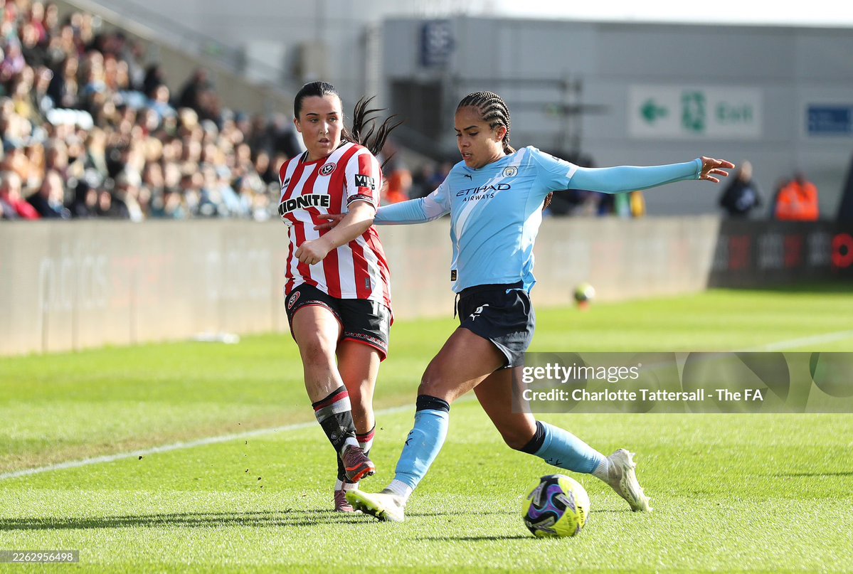 𝐈𝐧𝐯𝐚𝐥𝐮𝐚𝐛𝐥𝐞 𝐞𝐱𝐩𝐞𝐫𝐢𝐞𝐧𝐜𝐞 𝐟𝐨𝐫 𝐉𝐨𝐲 𝐑𝐚𝐥𝐩𝐡 &amp; 𝐋𝐢𝐚 𝐎’𝐋𝐞𝐚𝐫𝐲

Both Irish starlets played 78’ &amp; 63’ minutes respectively against the best team in the country this term as Sheffield United lost 4-0 to Manchester City.

#COYGIG 🇮🇪☘️