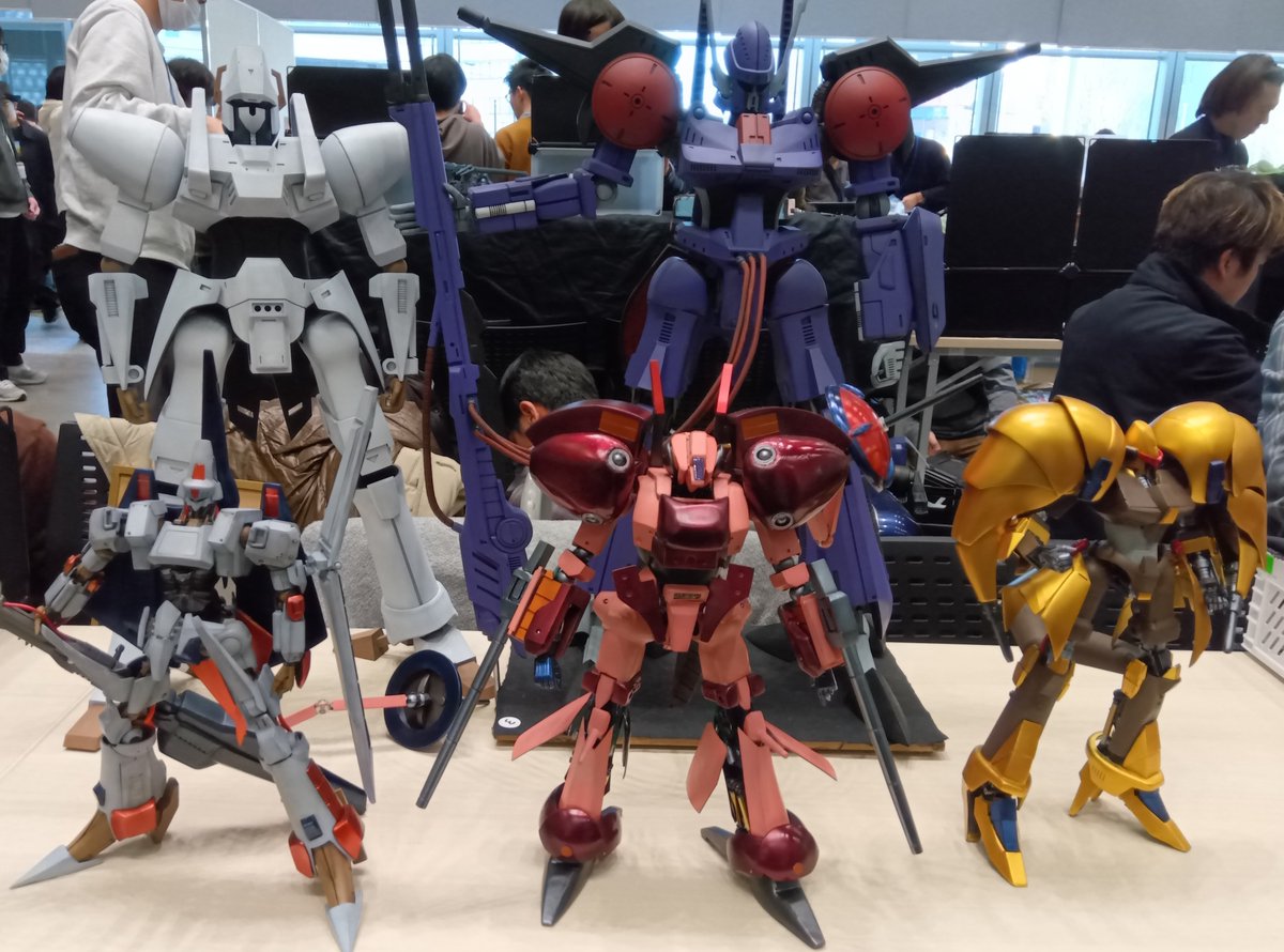 八展2026 ダンバイン、ザブングル、レイズナー卓が活況でしたが、しん