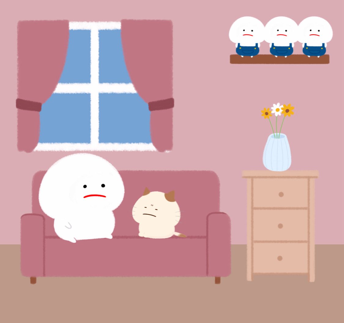 猫の日は終わったのに、このねこちゃんは帰らないみたい🐱
⁡
 #イラスト  #illustration #猫 #三連休はフォロワーさんが増えるらしい