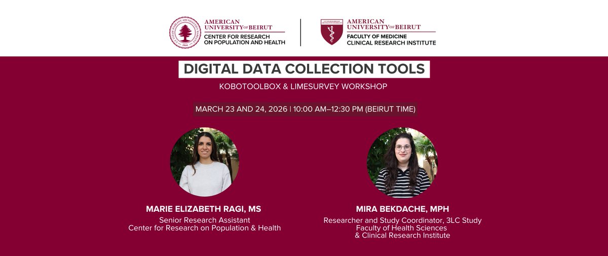 Center for Research on Population and Health tweet media