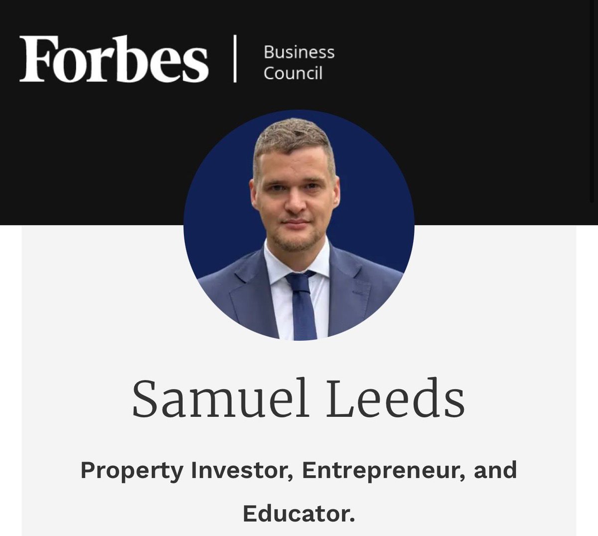 Samuel Leeds tweet media