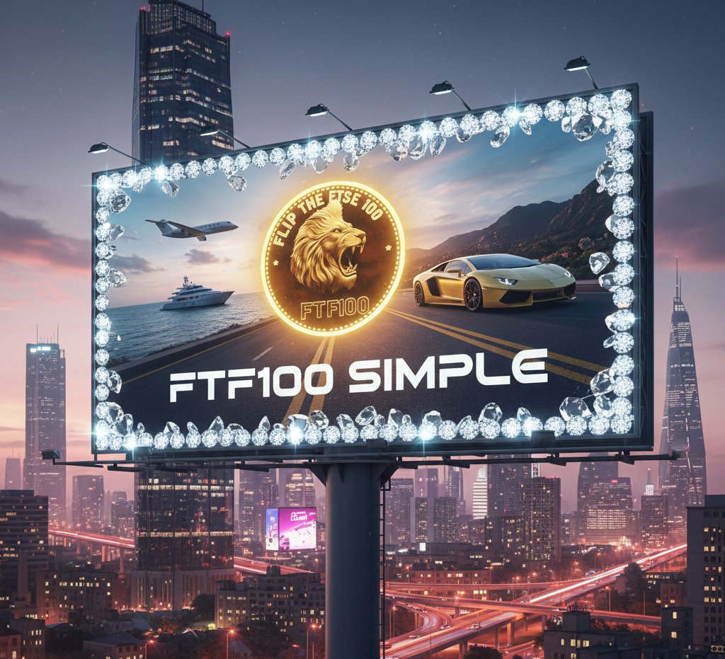 Scary markets got you shaking? FTF100 keeps it simple: buy. Hold. Forget the noise.The future is luxury for those who keep it easy. Don't complicate it. Join the pride. Act now. 🦁🚀 #FTF100 #SimpleStrategy #HoldForFreedom