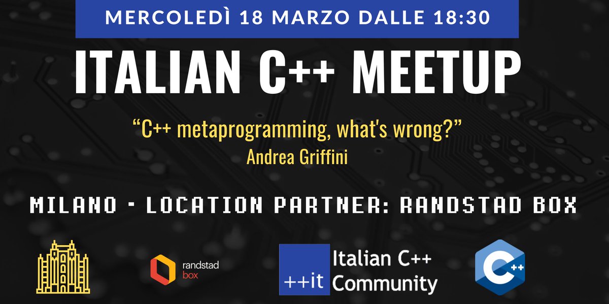 Italian C++ tweet media
