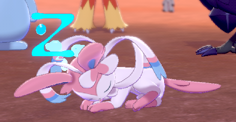 I just found out Sylveon has a sleeping animation in this game and its so friggin cute