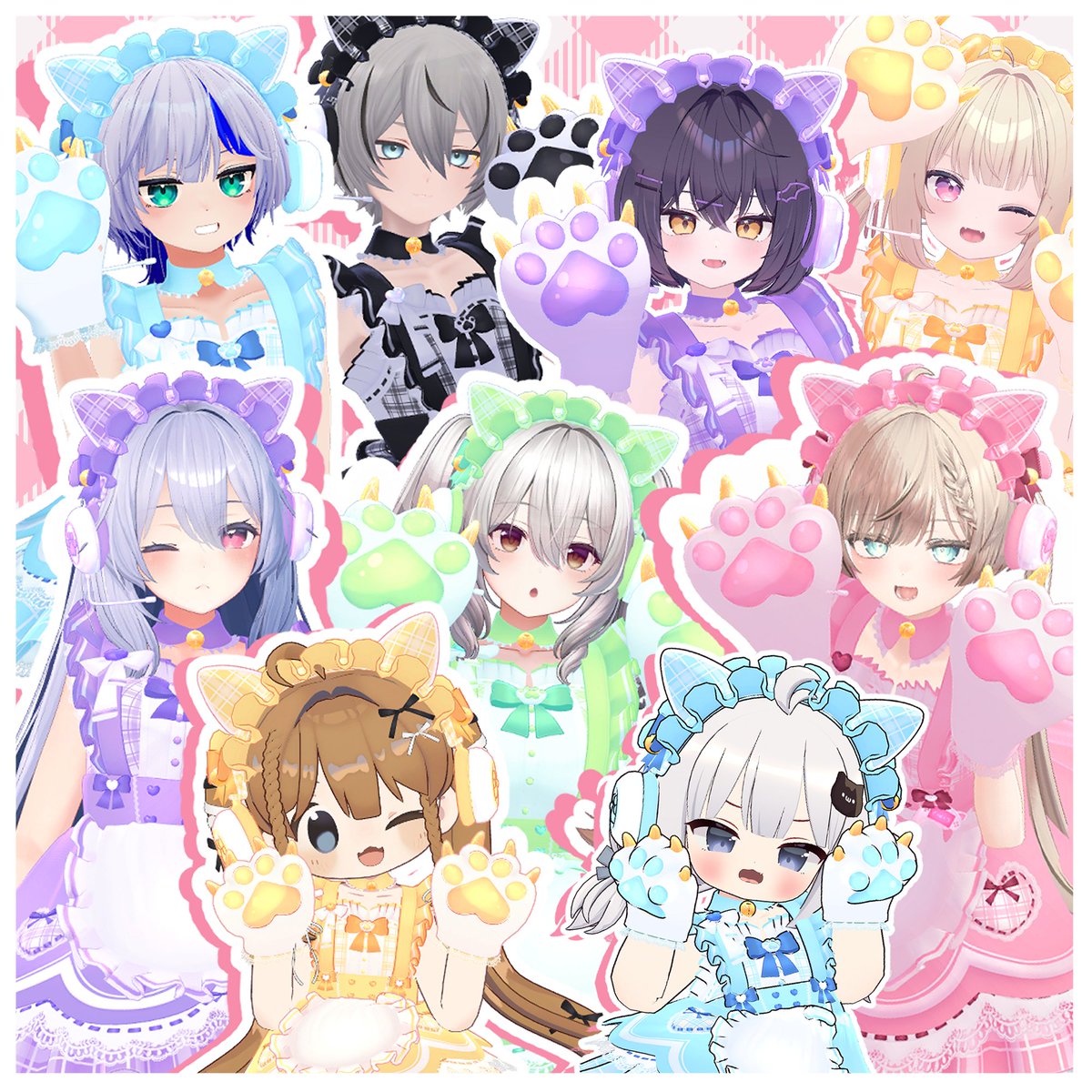 Anoma@Kawaii3Dモデラー tweet media