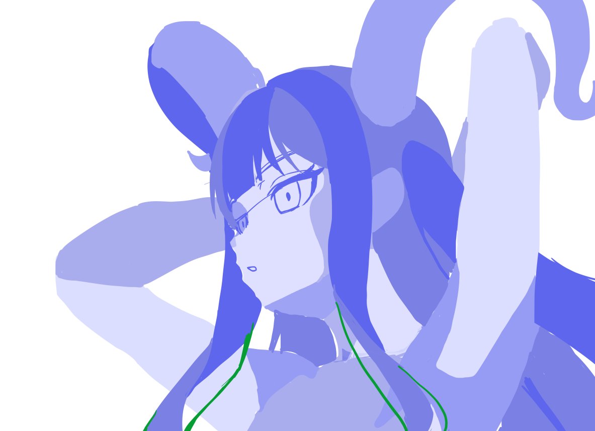 マネて描いてる 