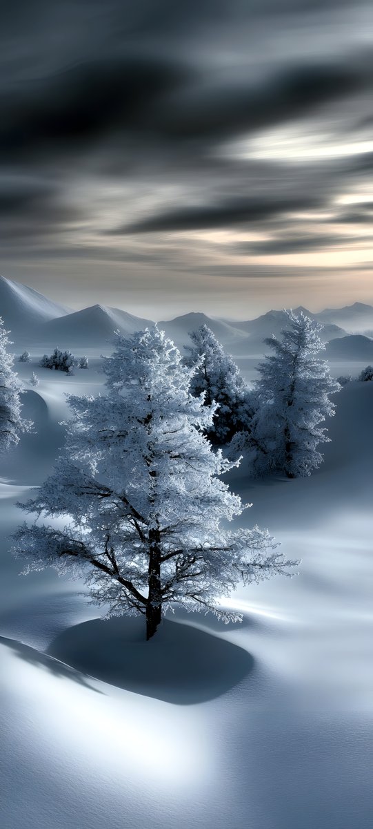 Halleyapps's tweet image. Isolated studies from the thermal spectrum comparison! 

Examine the specular highlights on the mountain peaks and the diffuse reflection models on the frozen ground! High fidelity light calculation at its peak!

#NatureArt #Rendered #VisualContent